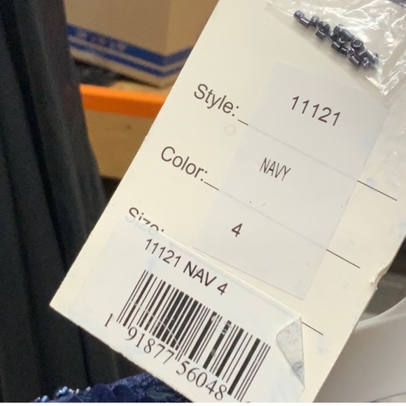 Mac Duggal 11121 EMBELLISHED ILLUSION LONG SLEEVE A LINE GOWN - Picture 11 of 14